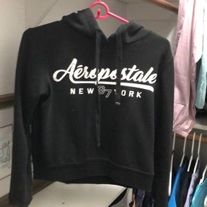 Aeropastel cropped hoodie